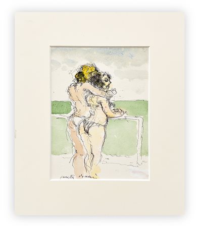 WALTER PIACESI (1929-2022) - Innamorati, 2016