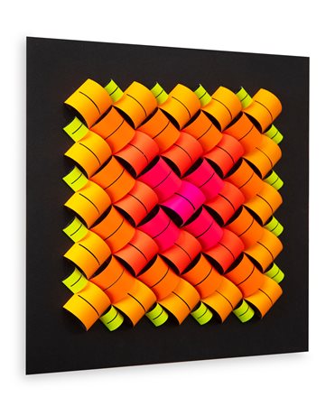 DARIO ZAFFARONI (1943) - Polimodularità fluorescente, 2021