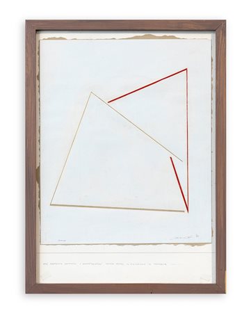 ANONIMO - Dialogo. Nel rapporto armonico i comlementari mutano forma in relazione al movimento, 1971
