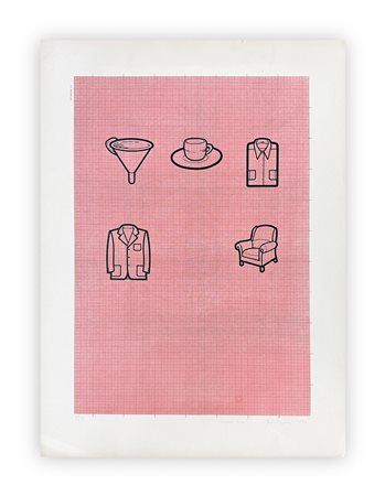 TINO STEFANONI (1937-2017) - Cinque cose, 1970