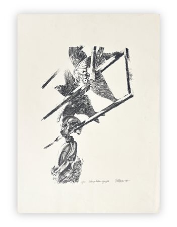 VALERIANO TRUBBIANI (1937-2020) - Studio per lo stormo organizzato, 1967