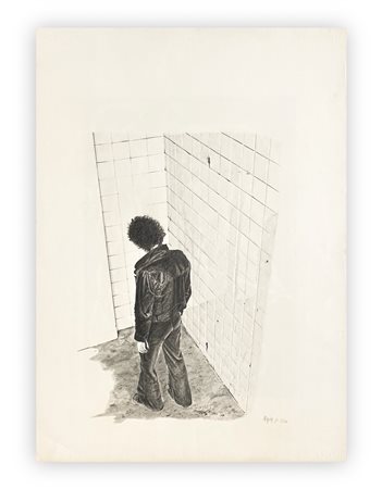 DANIELE FISSORE (1947-2017) - Studio (Ricognizione), 1975