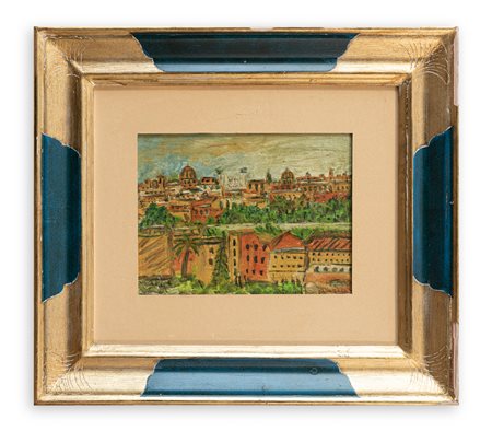 CARLO QUAGLIA (1903-1970) - Paesaggio Romano