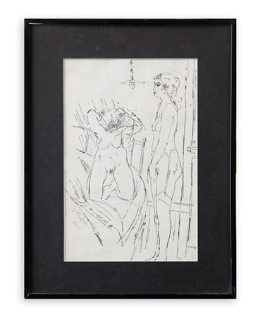 ALBERTO MANFREDI (1930-2001) - Senza Titolo, 1963