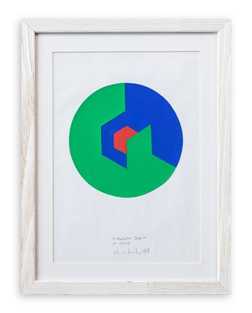 EDOARDO LANDI (1937) - Bistruttura cubica in sfera, 1998