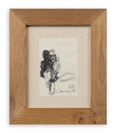 GIANCARLO CAZZANIGA (1930-2013) - Senza Titolo, 1997