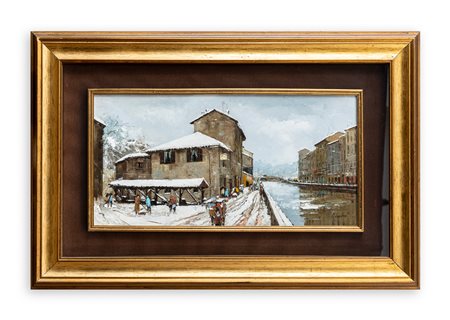 MATTEO LAGANA' (1946)  - Vicolo Lavandaie, 1980