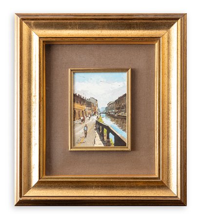 MATTEO LAGANA' (1946) - Naviglio, 1980