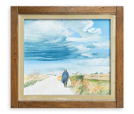 ANTONIO D'ATTELLIS (1946) - Senza Titolo, 1976