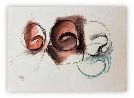 GIACOMO BENEVELLI (1925-2011) - Senza Titolo, 1973