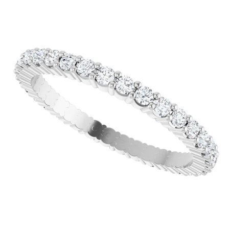 ANELLO ETERNITY CON DIAMANTI NATURALI PER 0,5 CT - 122107 14K NAT