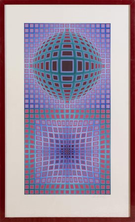 Victor Vasarely (Pécs 1906 - Parigi 1997), "VP-111", 1972.