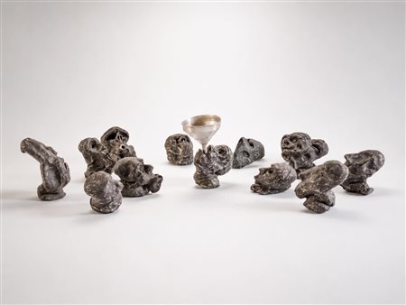 Leonardo Pivi (Cesena 1965), "Ultima cena", 1990.