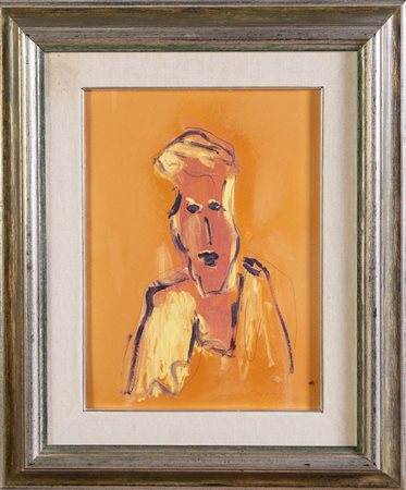 Ernesto Treccani (Milano 1920 – 2009), "Figura". 