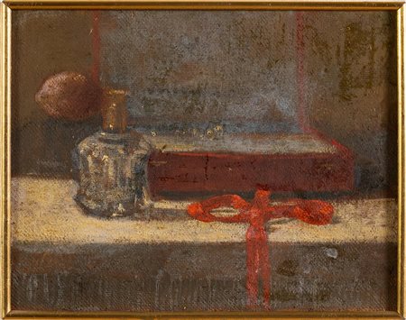 Giulio Fiori (Bologna, 1909-1991), "Il nastrino rosso".