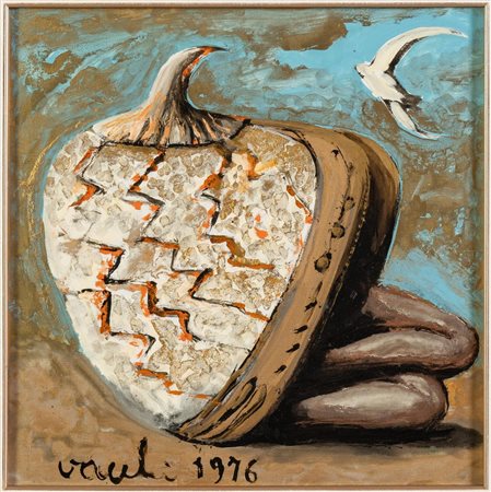Sergio Vacchi (Castenaso, 1925 - Siena, 2016), "Nascita di Venere", 1976.