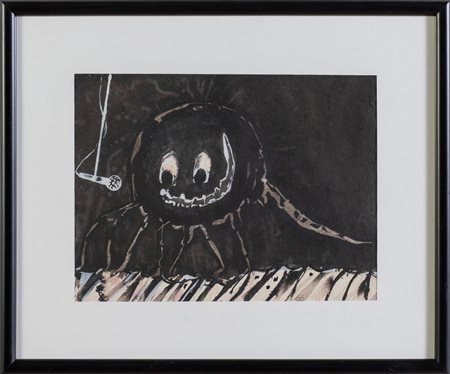 Alessandro Pessoli (Cervia 1963), "Senza titolo", 1996.