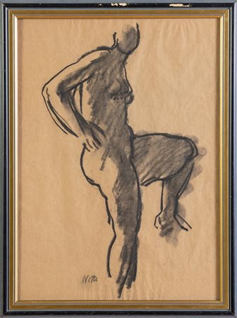 Emilio Notte (Ceglie Messapica 1891 - Napoli 1982), "Figura femminile".
