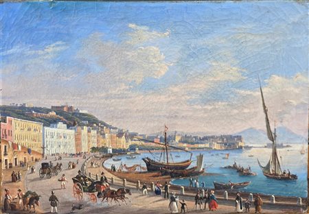 Scena di vita a Napoli