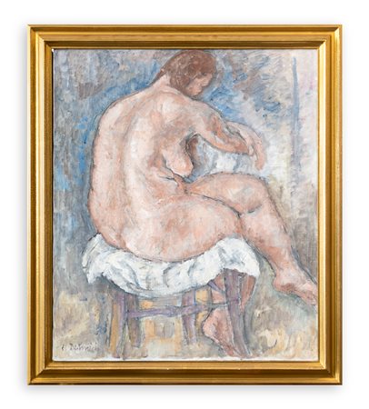 CRISTOFORO DE AMICIS (1902-1987) - Nudo, 1976