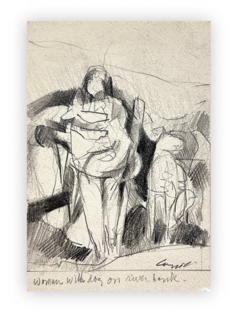 ROBERT CARROLL (1934-2016) - Woman