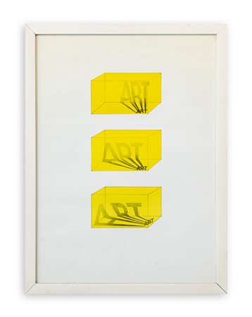 JEAN-FRANÇOIS BORY (1938) - Art, 1972