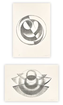 CARMELO CAPPELLO (1912-1996) - Lotto unico di 2 litografie