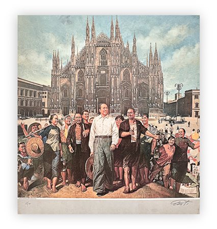 GUDMUNDUR ERRÓ (1932) - Senza Titolo (dal ciclo 'Chinese Paintings'), 1975