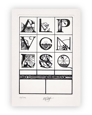 LUCIO DEL PEZZO (1933-2020) - Senza Titolo