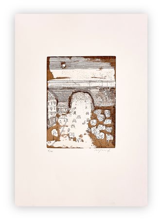 FRANCO ROGNONI (1913-1999) - Periferia