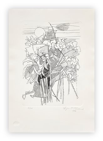 EUGENIO PARDINI (1912-2003) - Senza Titolo, 1974