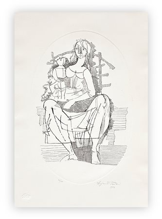 EUGENIO PARDINI (1912-2003) - Senza Titolo, 1974