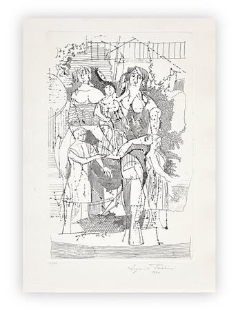 EUGENIO PARDINI (1912-2003) - Senza Titolo, 1974