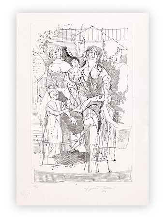 EUGENIO PARDINI (1912-2003) - Senza Titolo, 1974