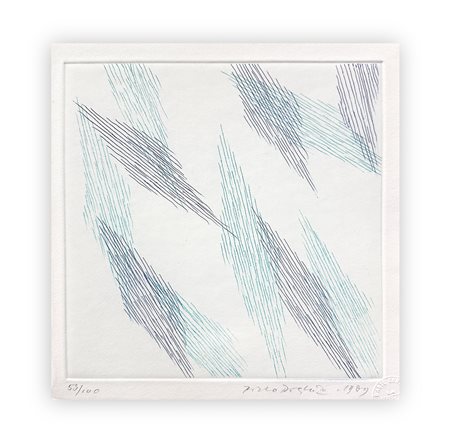 PIERO DORAZIO (1927-2005) - Senza Titolo, 1989