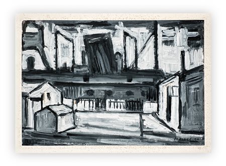 AUTORE INDECIFRATO - Senza Titolo, 1960