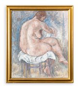 CRISTOFORO DE AMICIS (1902-1987) - Nudo, 1976