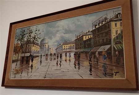 Dipinto olio su tela firmato, Vasint
