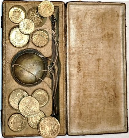 Antico Peso Monetale per la "Doppia di Genova" Stato di Conservazione Eccellente – Secolo XVIII/XIX