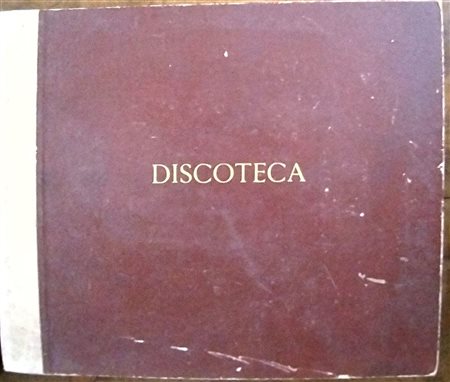 Pubblicazione d'epoca in lingua italiana intitolata DISCOTECA