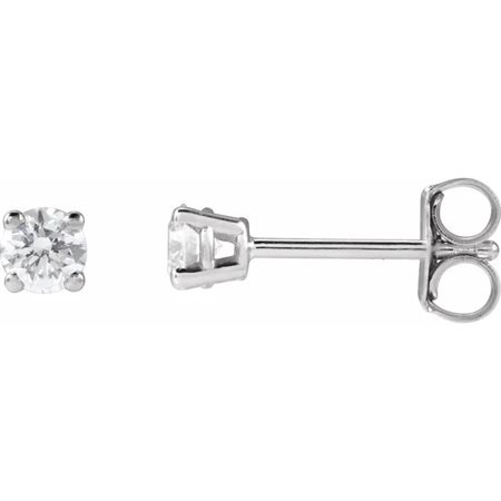 ORECCHINI IN ORO 14K CO DIAMANTE NATURALE 0.20 CT