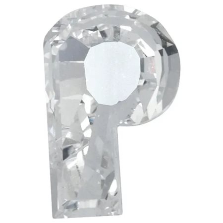 LETTERA P IN DIAMANTE LAB GROWN - DIAMOND-LAB- P -