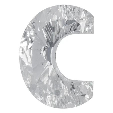 LETTERA C IN DIAMANTE LAB GROWN - DIAMOND-LAB-C -