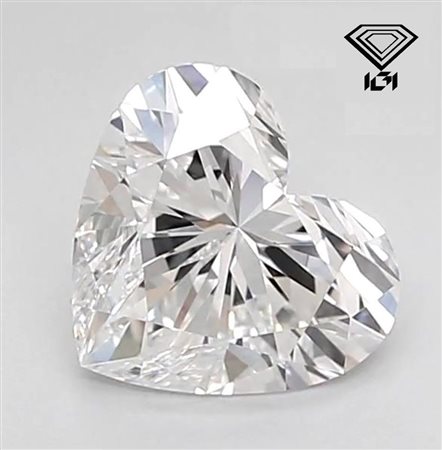 DIAMANTE NATURALE - CUORE - 0.80 CT G VVS1 - I.G.I.