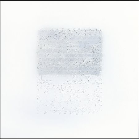 RAPETTI ALFREDO Milano 1961Scrittura emotivaacrilico su tela cm 100x100,...