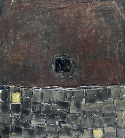 BARGONI GIANCARLO Genova 01/09/1936Reliquia, 1961-62tecnica mista e...