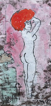 ROGNONI FRANCO Milano 20/09/1913 - Milano 11/03/1999Nudo femminile (profilo...