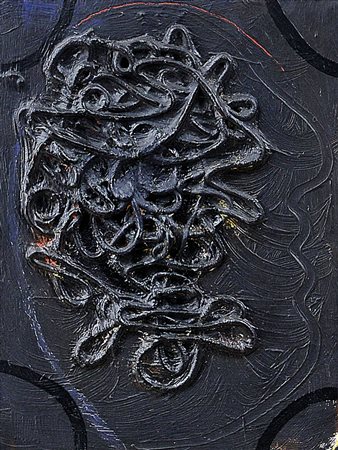 DESSI` GIANNI Roma 19/01/1955Senza titolo, 2000olio su tela cm. 24x18, firma...