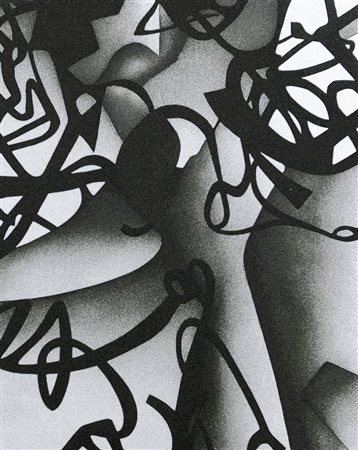 FERRARI AGOSTINO Milano 09/11/1938Oltre la sogliaacrilico e sabbia su tela cm...