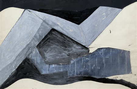 SPAGNULO GIUSEPPE Grottaglie (TA) 1936Senza titolo, 1967tecnica mista collage...